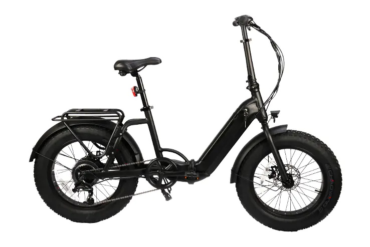 What types of riding are E-FOLDING beach bikes suitable for?